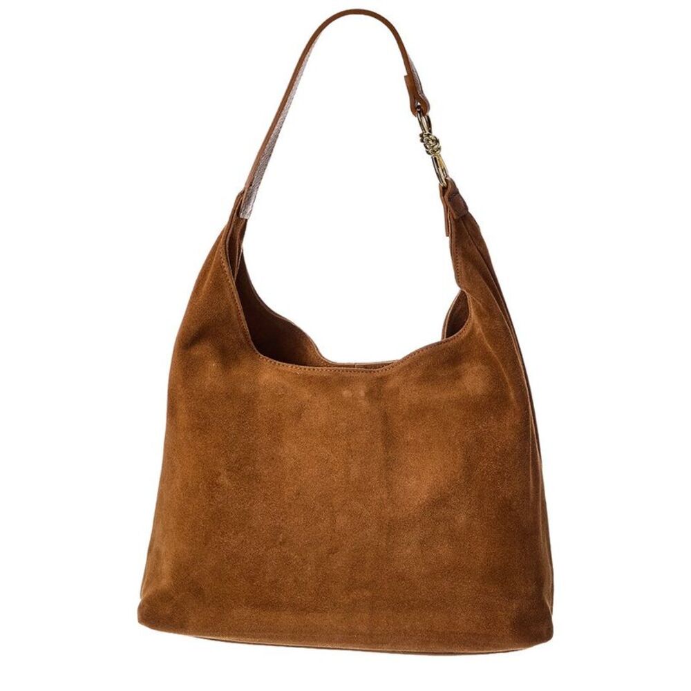 Isabella Rossetti Ophelia27 Suede Tote, Brown - Picture 2 of 5